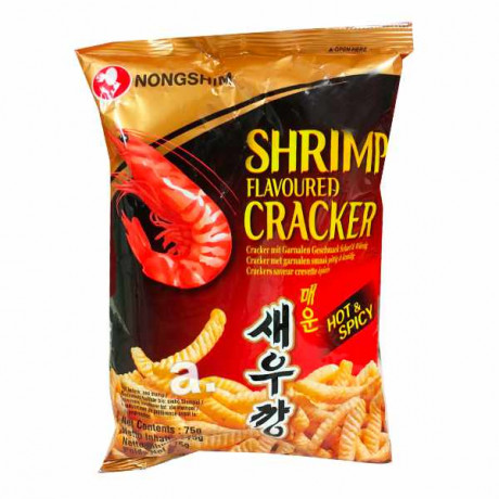 Nongshim snack tôm cay Hàn quốc 75g