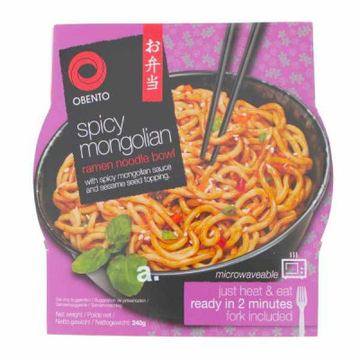 Obento pikantní Mongolský ramen 240g