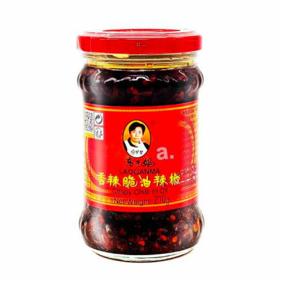 Lao gan ma křehké chilli v oleji 210g