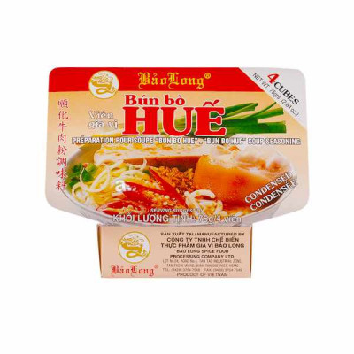 Viên gia vị Bún bò huế Bao long 75g