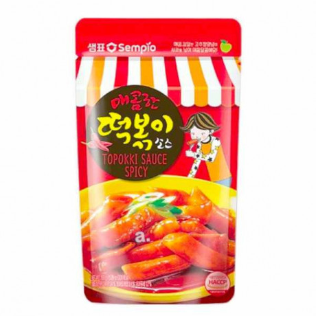 Nước sốt bánh gạo cay topokki Sempio 150g